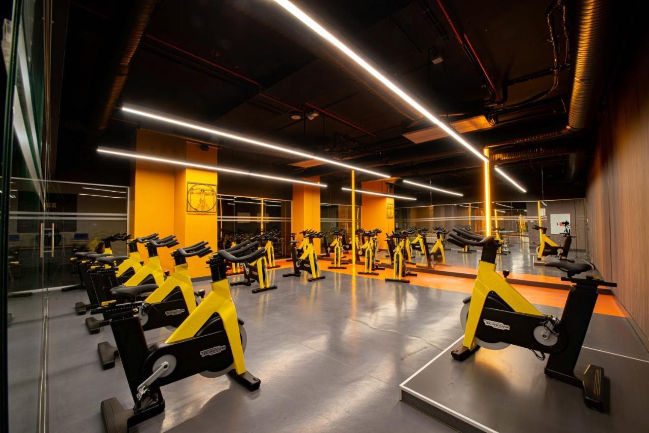 The Craton Hotel Sisli Istanbul Exterior foto A spinning class at a gym in Moscow