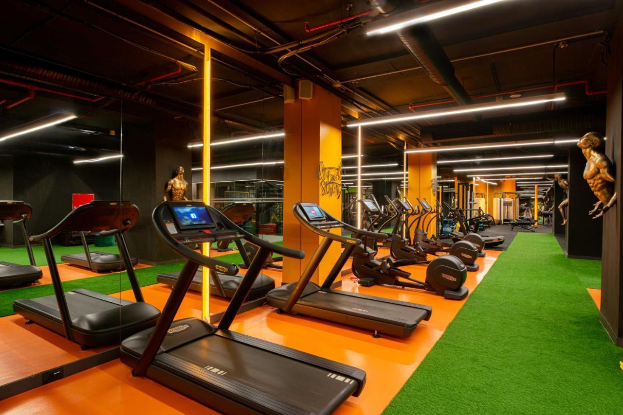 The Craton Hotel Sisli Istanbul Exterior foto A modern gym in India