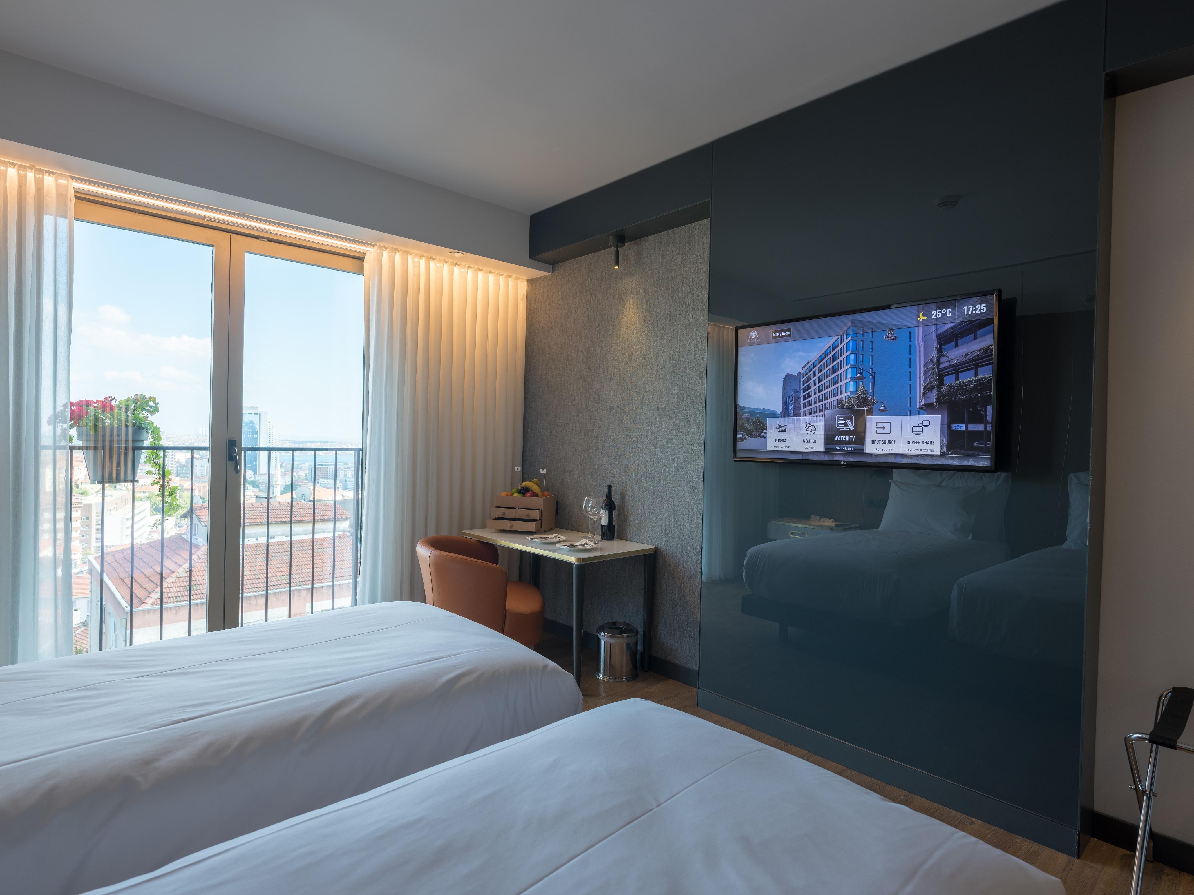 The Craton Hotel Sisli Istanbul Exterior foto A room at the hotel